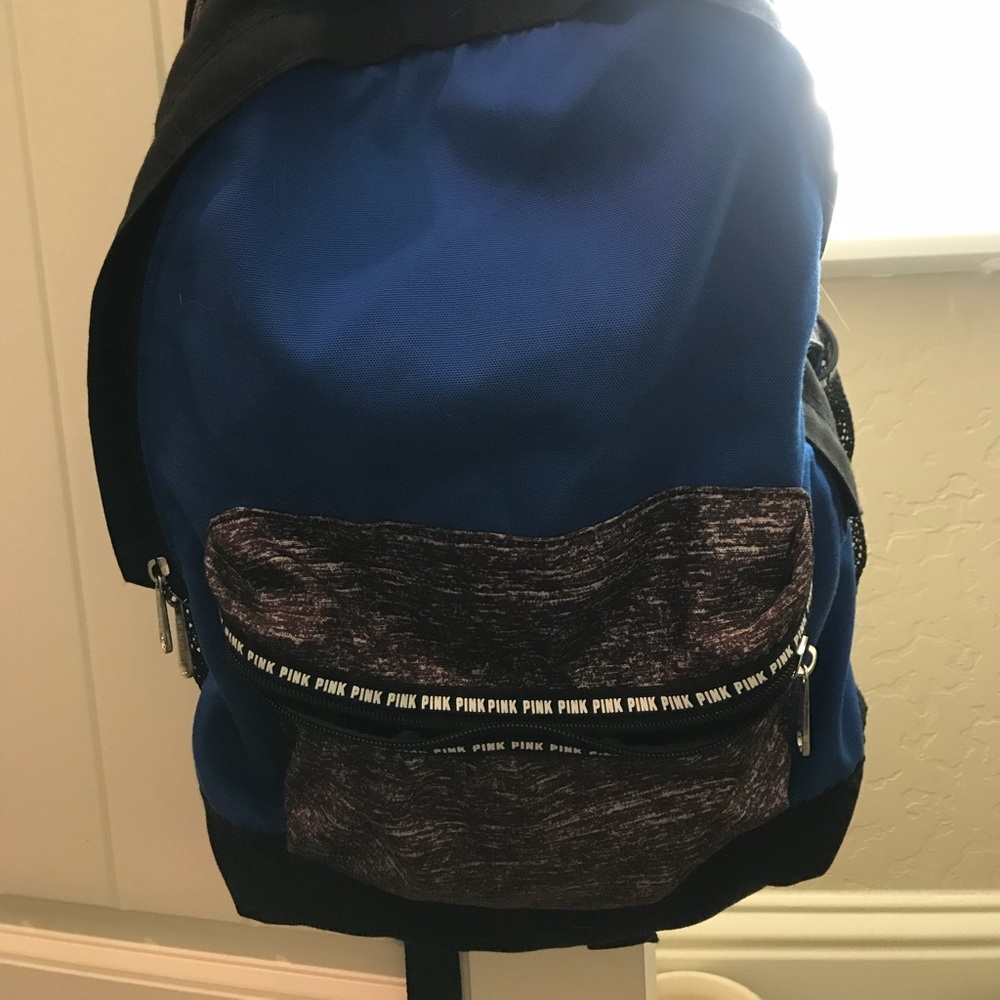 Pink backpack